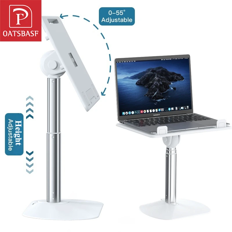 OATSBASF Foldable Laptop Stand For Macbook Air Pro Xiaomi Tablet PC Portable Cooling Bracket Notebook Stand Laptop Accessories photo 1