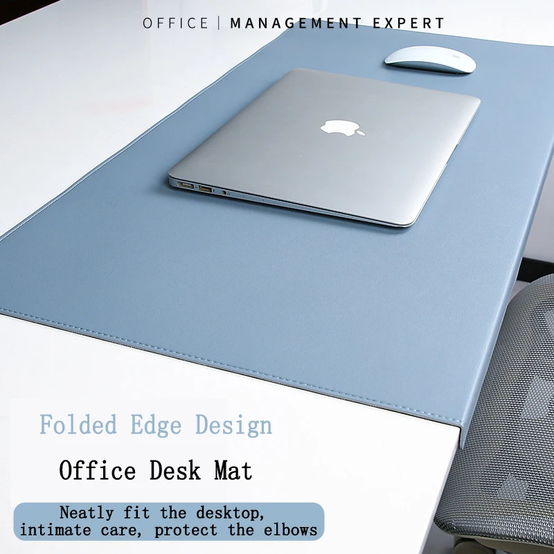 Folding Elbow Guard Wrist Guard PU Office Desk Mat Big Mouse Pad Laptop Computer Desk Pad Gaming Mousepad Table Mat Cushion photo 3