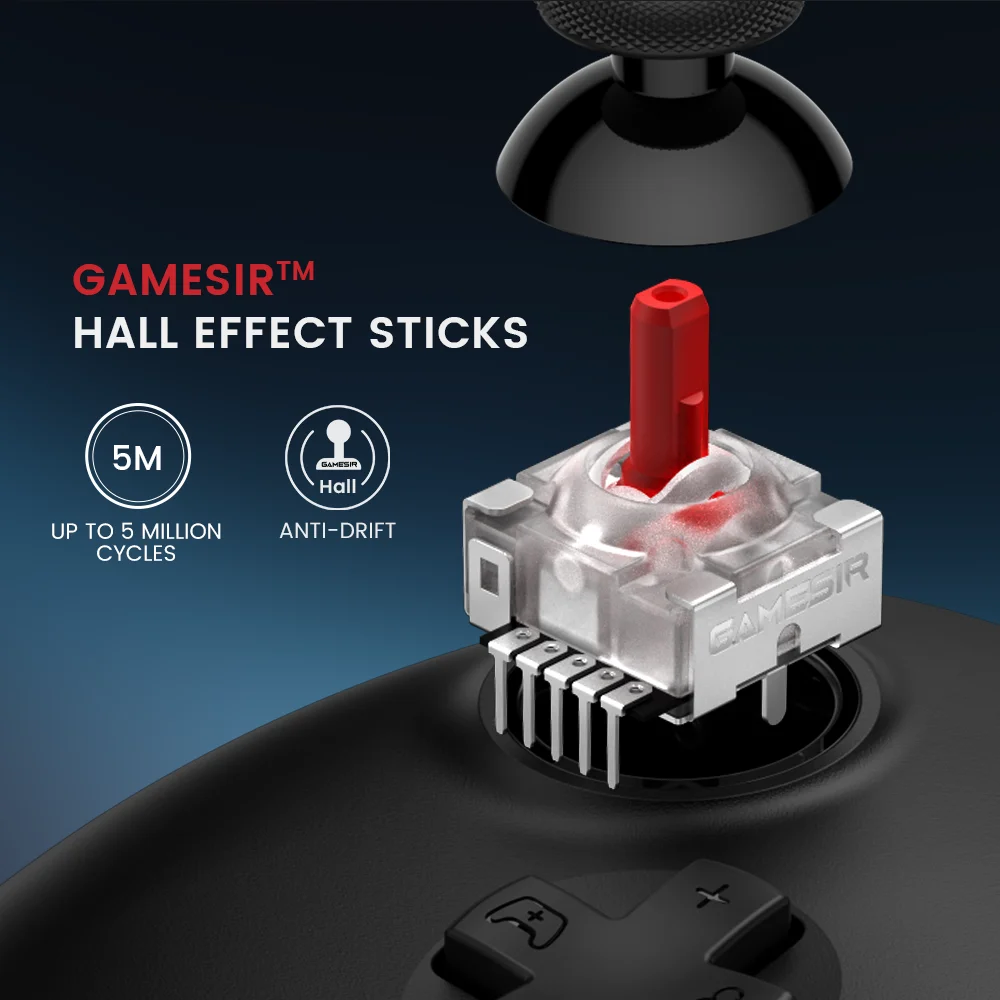GameSir G7 HE Xbox Gaming Controller Hall Effect Gamepad for Xbox Series X, Xbox Series S, Xbox One, Steam and Windows PC photo 4