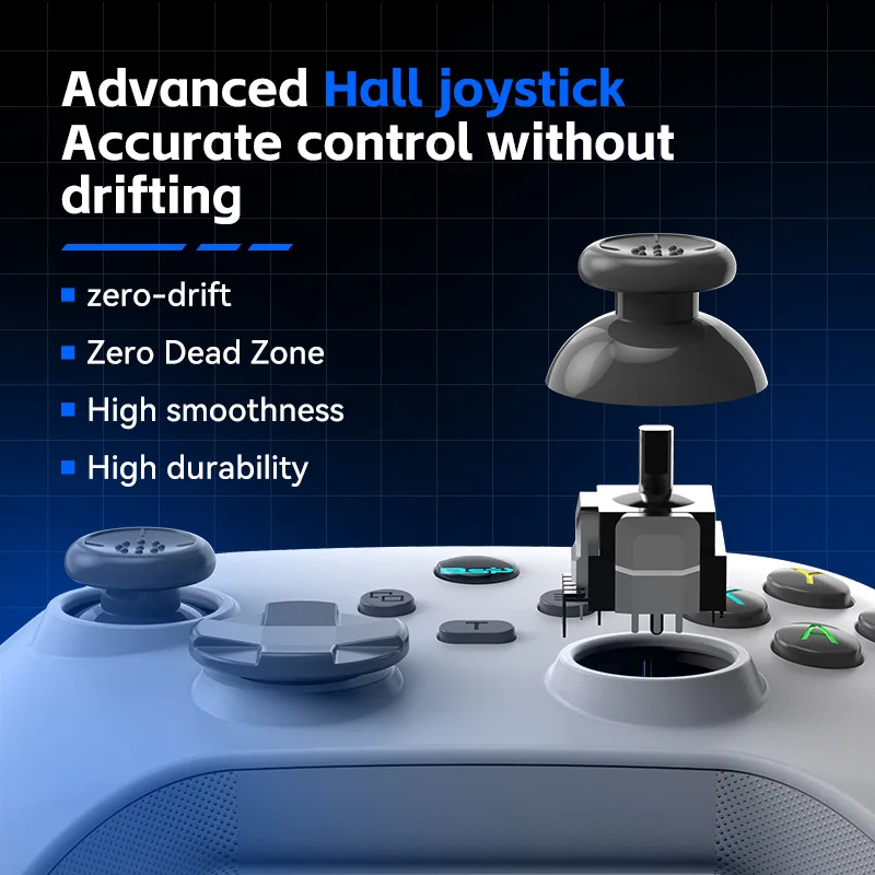 G6 Wireless Mobile Game Controller with Hall Trigger and Hall Joystick Supporting Switch/PC/Android/iOS photo 2