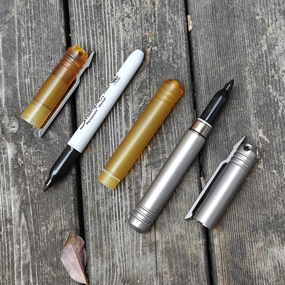 EDC Ultem Imported PEI Titanium Alloy Pen With Collection Writing Multi-functional Portable Outdoor EDC Tools photo 5