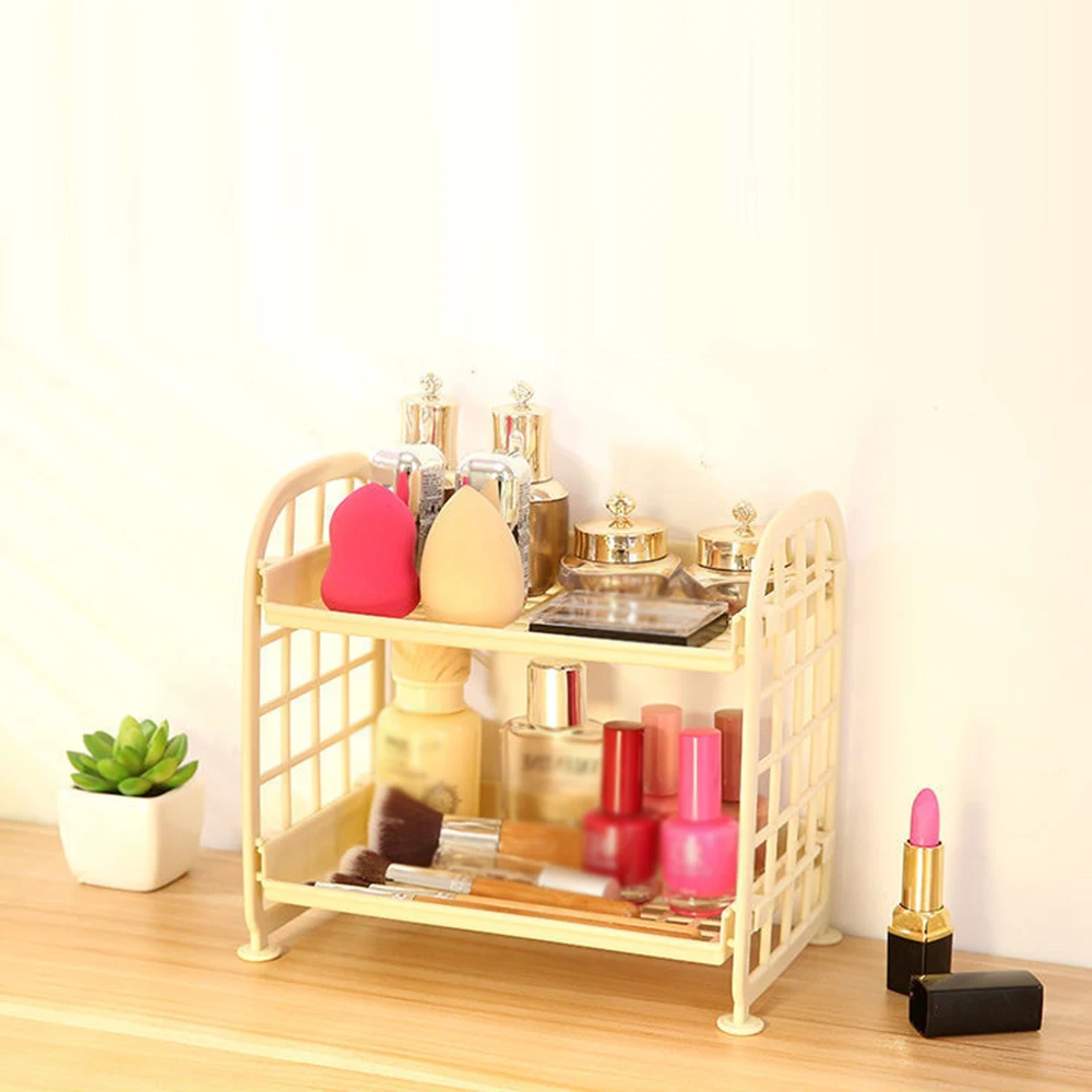 High Appearance Horizontal Desktop Storage Shelf Simple Multi-storey Dormitory Storage Shelf Computer Office Available photo 4
