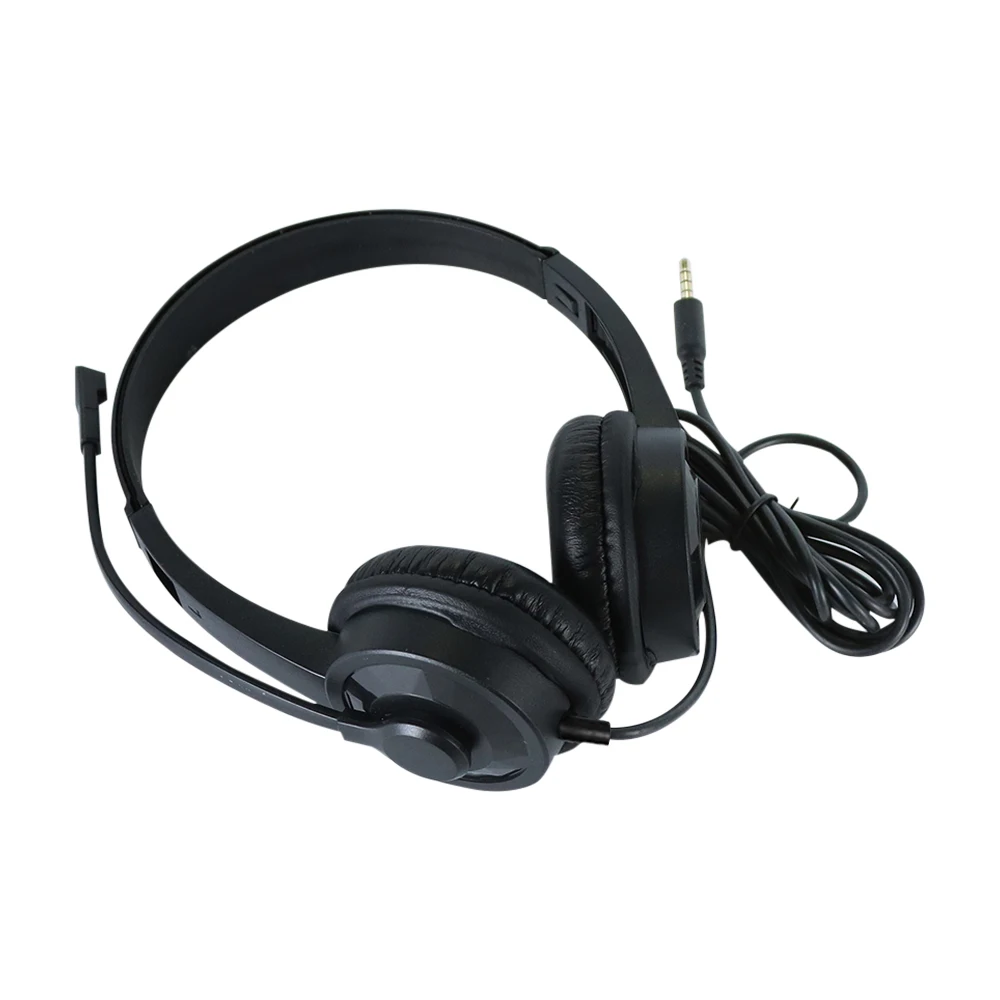 3.5MM Call Center Clear Voice Office School PC Gaming With Microphone 1.5M Wired Computer Headset Volume Control Noise Reduction photo 4