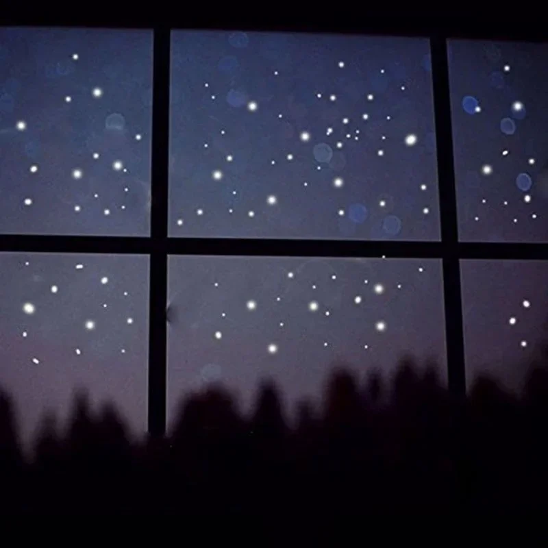 407pcs Luminous Wall Stickers Wall Decor Glow In The Dark Star Vinyl Sticker for Kid Room Creative Fluorescent Party Decoration photo 6