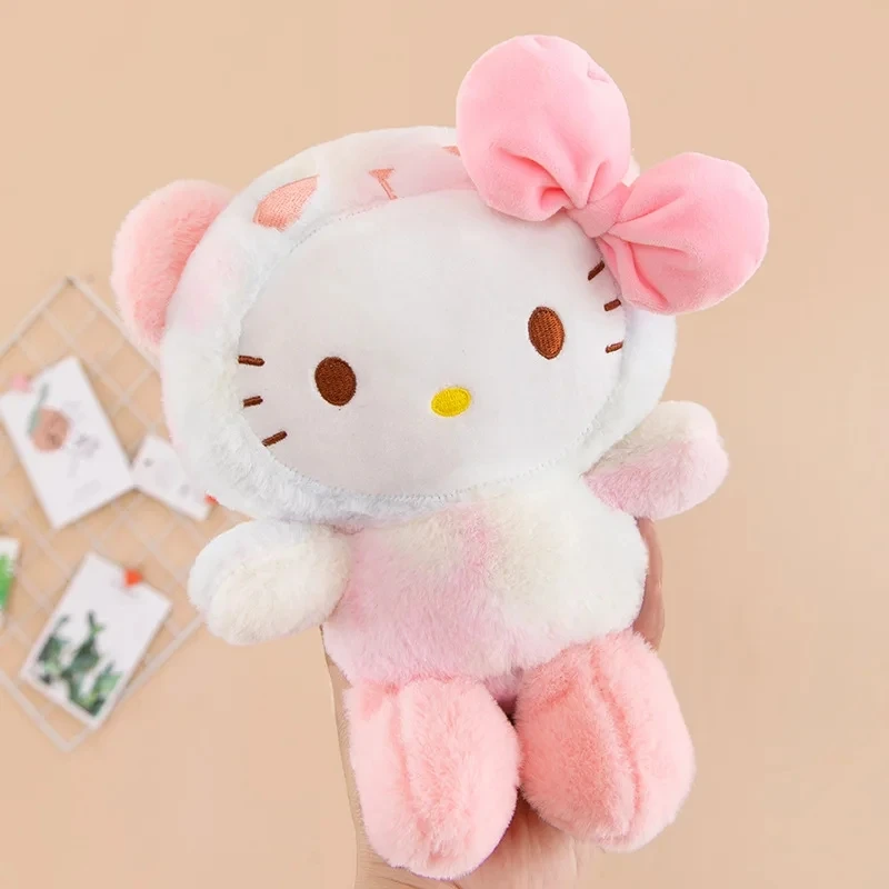 =2026 New Kawaii 25cm Sanrio Plush Toy Jade Dog Kuromi Dressing Doll Doll Plush Toy Stuffed Animal Patung Dolls Birthday Gift photo 3