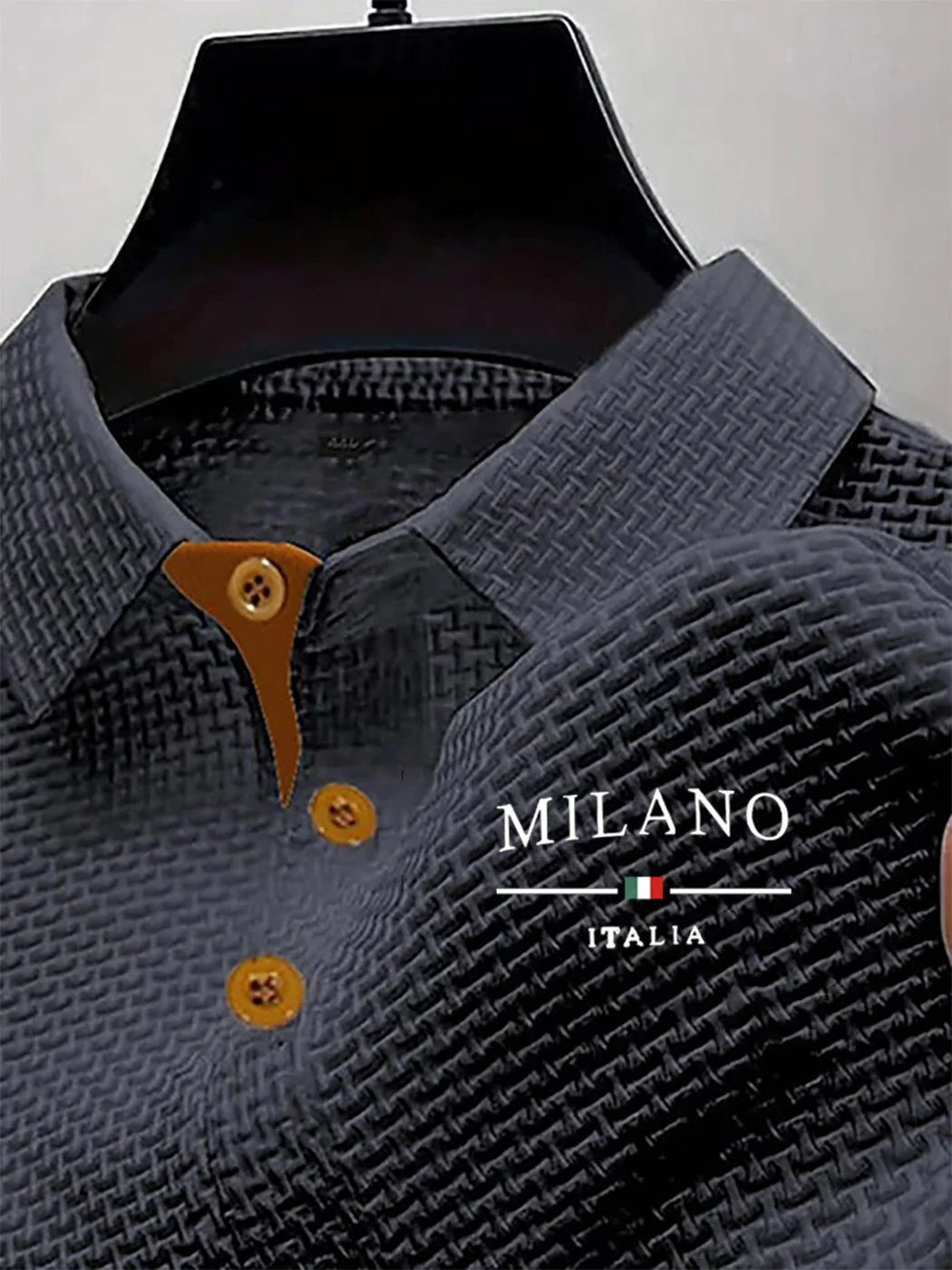 Men's Short-Sleeved Polo Shirt photo 3
