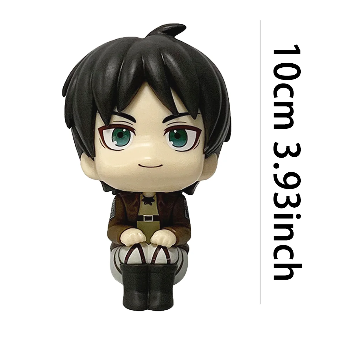Attack on Titan Eren Jaeger Levi Ackerman Lookup Series Anime Action Figure Model Statue Desktop Ornament Collectible Small Gift Halloween Christmas Valentine's Day Gift Decoration photo 5