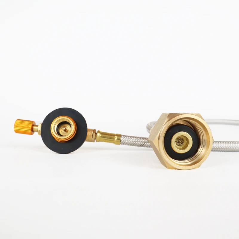 Camping Gas Stove Gas Refill Adapter Outdoor Cylinder Filling Adapter Gas Tank Furnace Connector Accessories Camping Equipment photo 5