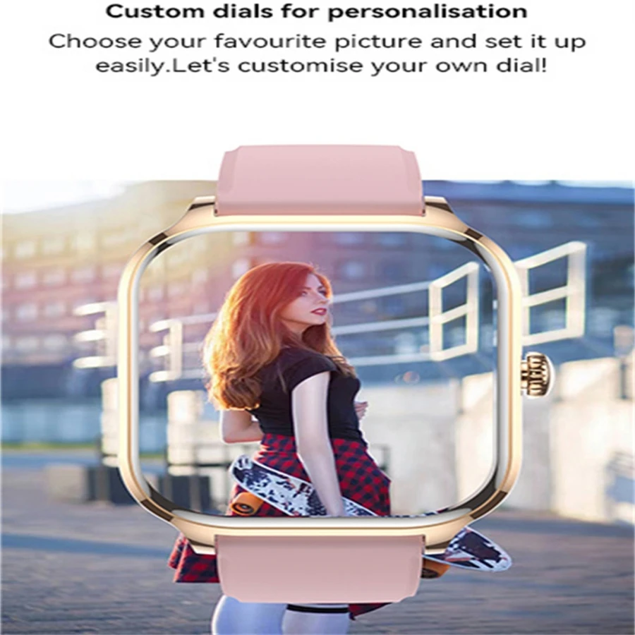2026 New Men's Smart Watch Women's Gift 2.01inch HD Full Touch Screen Sports Fitness Watch Electronics Bluetooth Talk Smartwatch photo 4