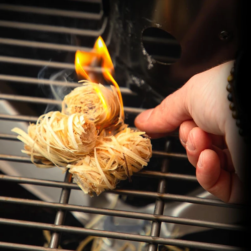 20/40/60pcs Natural Fire Starter,Wax Wood Stick,Suitable for Campfires,Fireplace,Barbecue Stove,Chimney Oven,Charcoal Ignition photo 4