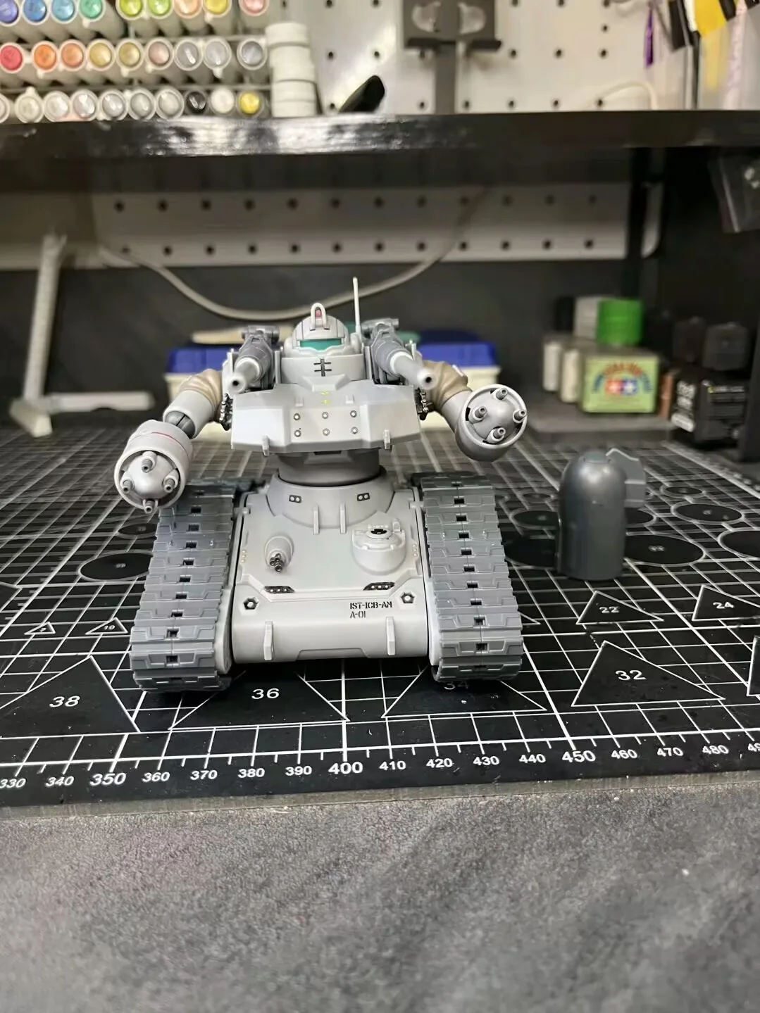 In Stock GB Model HG GTO 1/144 RTX-65 Early Type Guntank  Assembly Model Kits Anime Action Figure Robot Plastic Model Gift Toys photo 2