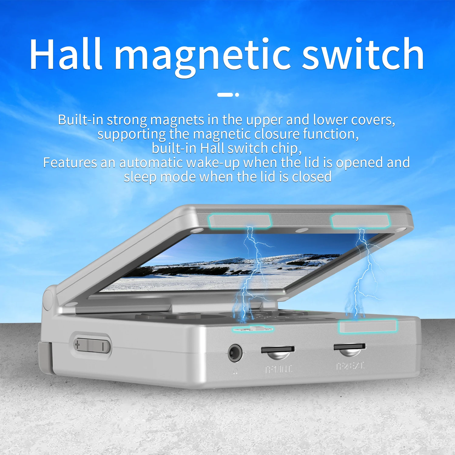 ANBERNIC RG35XXSP Flip Retro Handheld Game Console Linux 64bit WiFi Bluetooth Retro Video Gaming Console Online Play HDMI-TV Out photo 3