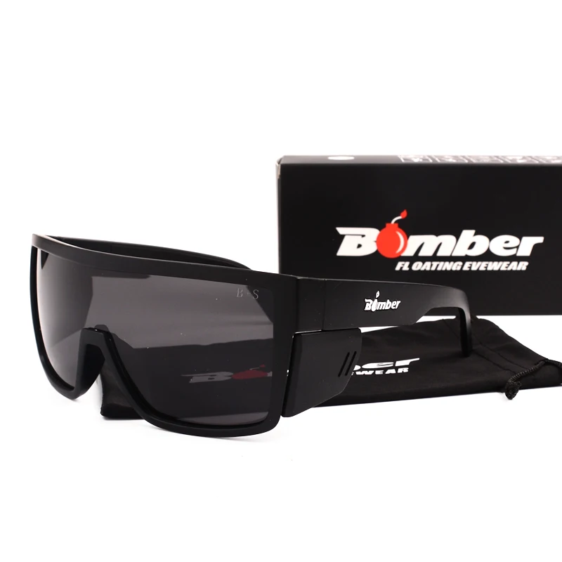 BOMBER brand Cycling polarized sunglasses women men Protection UV Polarized Sport BO01 photo 2