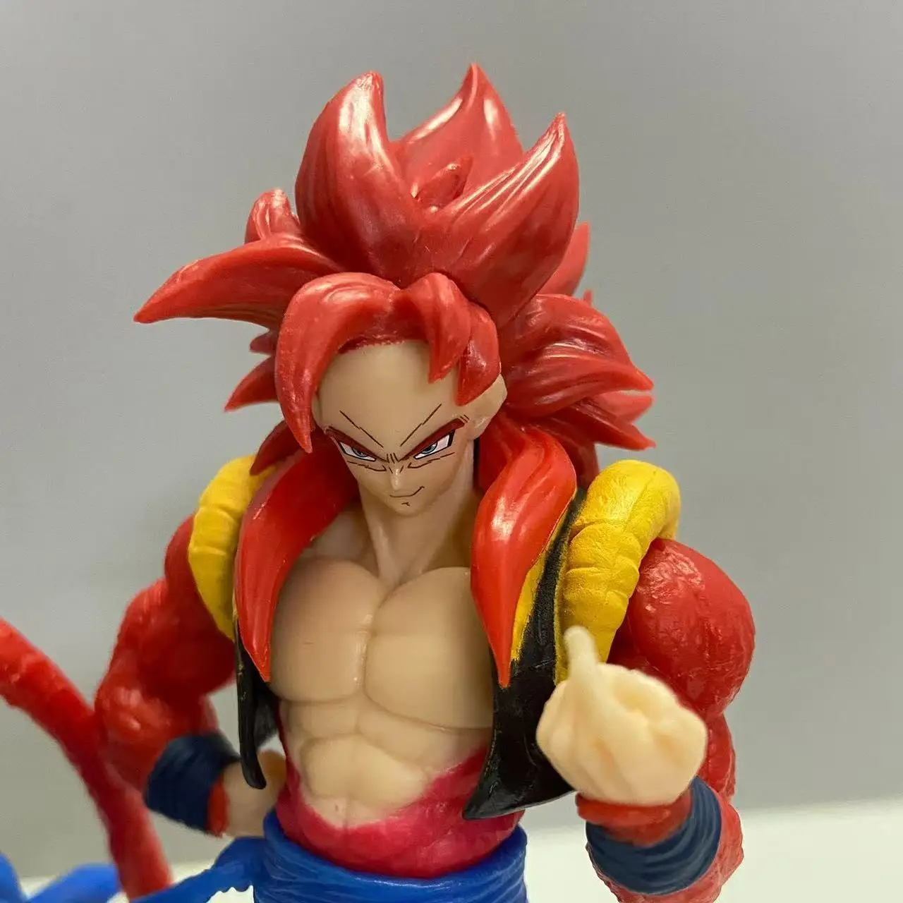 14cm Dragon Ball Small NP Super Four Wujita Super Saiya Crowd Play Anime Action Figure Toys PVC Model Ornament Dolls Gifts photo 6