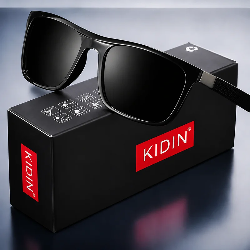 Square Vintage Polarized Sports Sunglasses Men Women Driving Outdoor Fishing Sun Glasses UV400 Hiking Cycling Shield Sunglasses photo 1