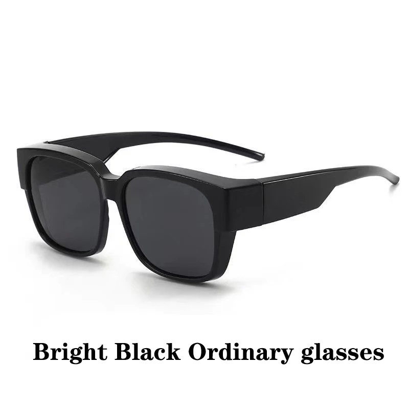 New Fashion Polarized Sunglasses Cover Over Myopia Prescription Glasses Portable Men Women Vintage Fishing Driving Eyewear photo 6