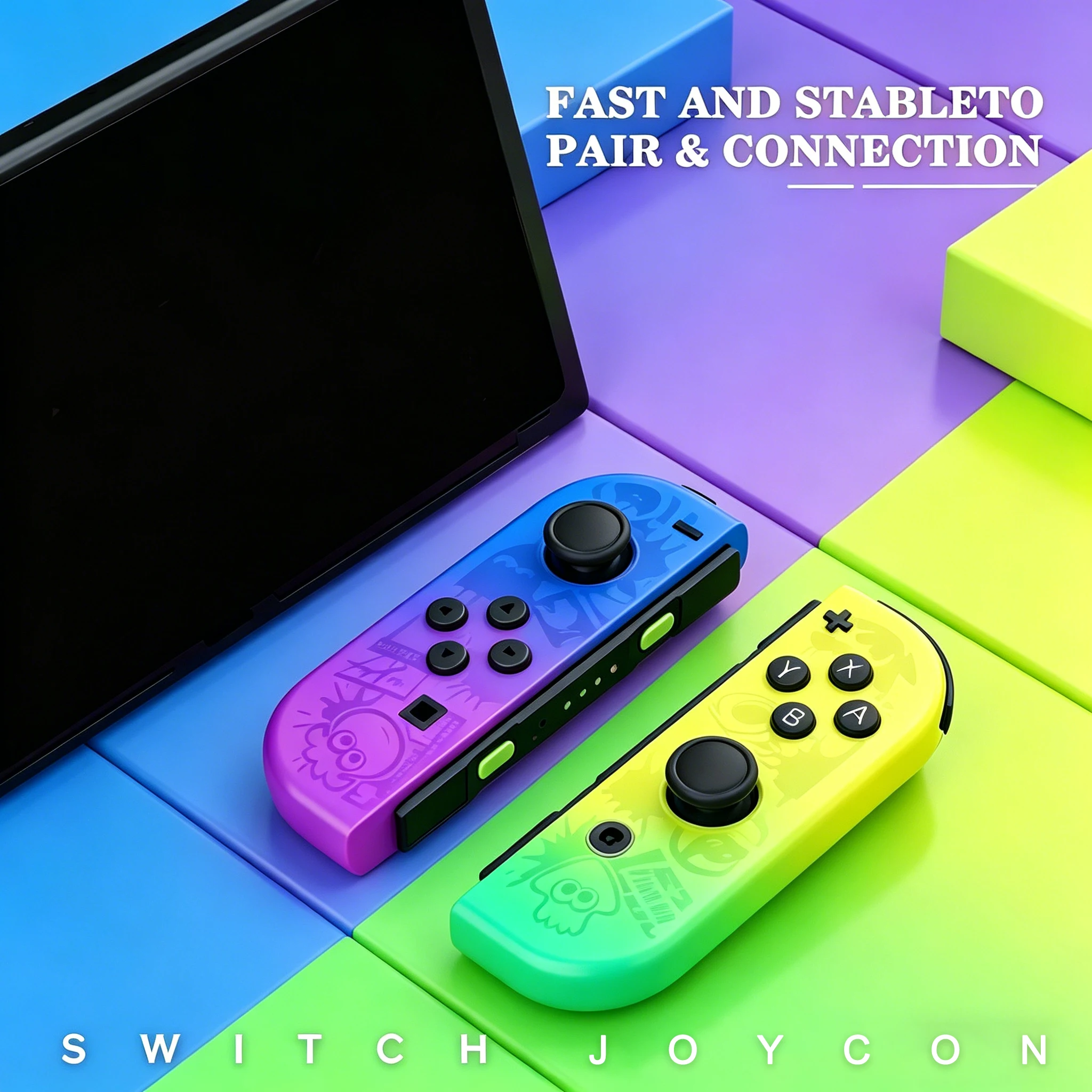 Joy Con Wireless Switch Control Joycon Controller with Dual Vibration Joystick Gamepad for Switch Video Game Consoles Accessory photo 3