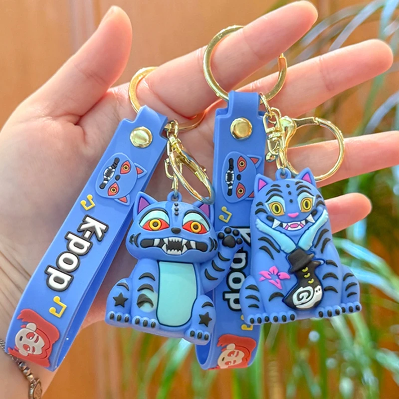 2026 K-pop Idol Group Keychain Rumi Mira Zoey Anime Figure Keyrings PVC Backpack Pendant Birthday Chiritmas Gift Party Favors 키링 photo 4