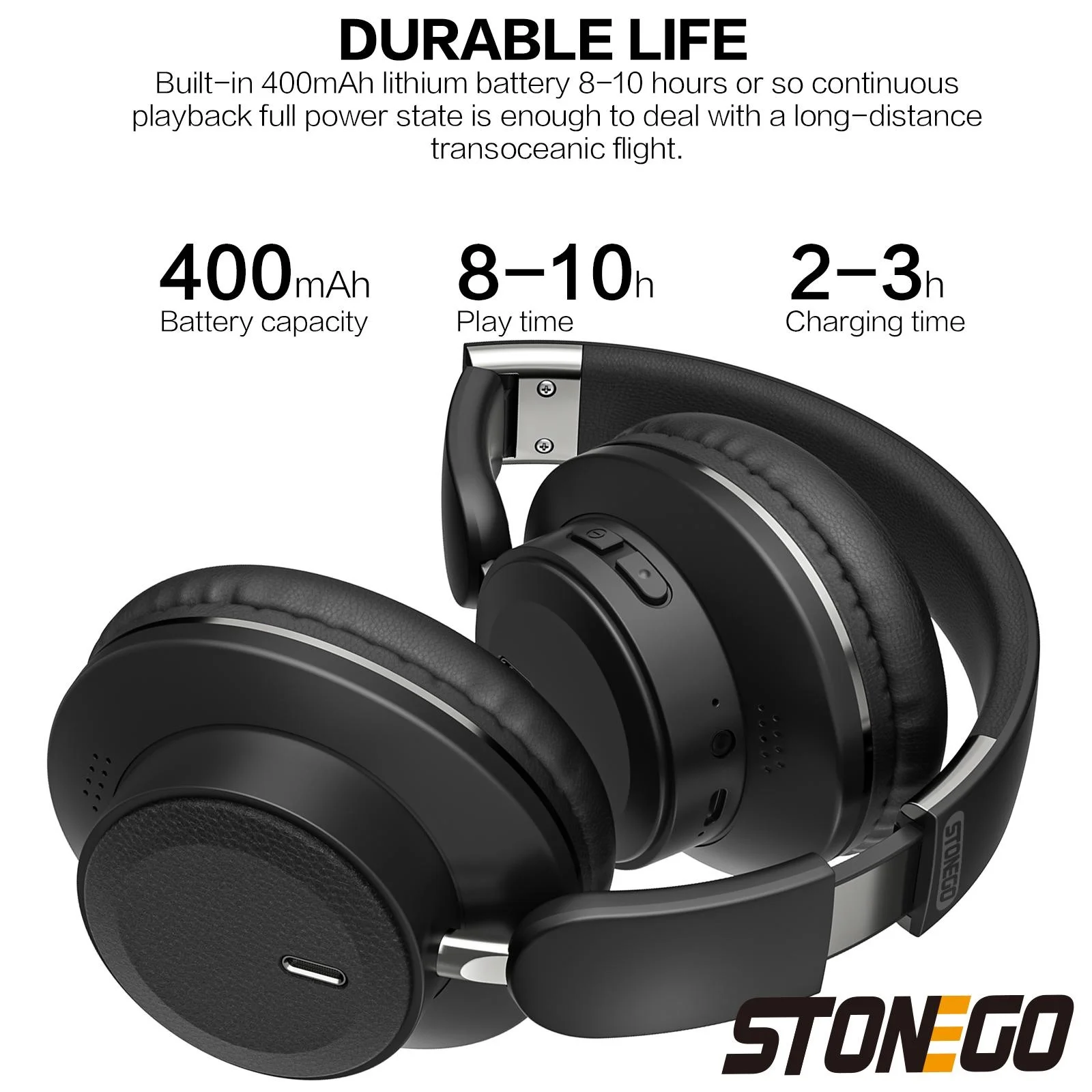 Bluetooth Headphones Wireless Headset Over Ear Foldable Portable Fashion Aesthetic Design With 24H Long Battery Life Premium Hi-Fi Stereo Sound All Day Comfortable Fit For Photography Props Travel Sports Gym Workout Gaming School Office Use And Study photo 6