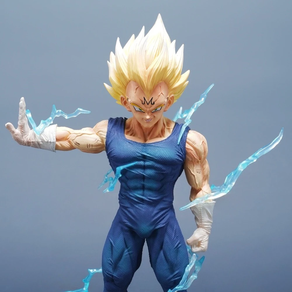 27cm Anime Dragon Ball Figure Majin Vegeta Action Figures Pvc Statue Desktop Ornamen Collection Model Toys Gifts photo 6