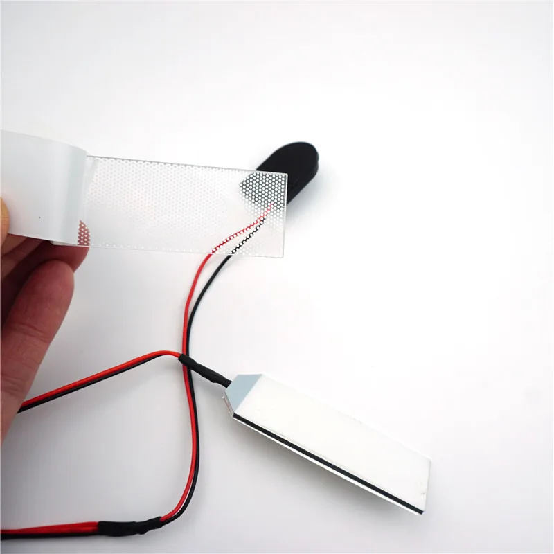 Flexible Bendable DIY LED Light Eyes Kits for Iron Man Halloween Helmet Mask Eye Light Cosplay Accessories Can Cropped Props photo 6