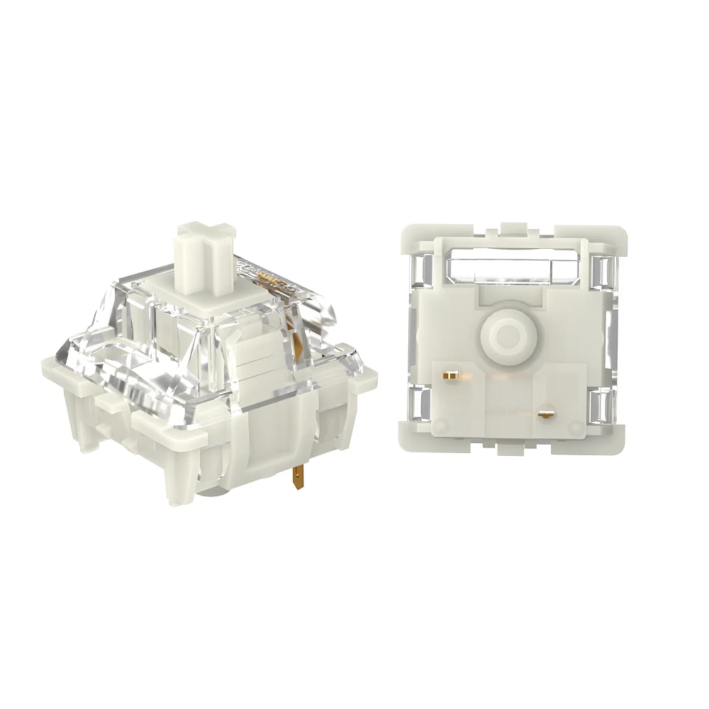Gateron White Yellow Silver Pro 2.0 V2 Switch 3pin RGB linear Tactile Red Brown Switchs for Hot-swappable Mechanical keyboard photo 3