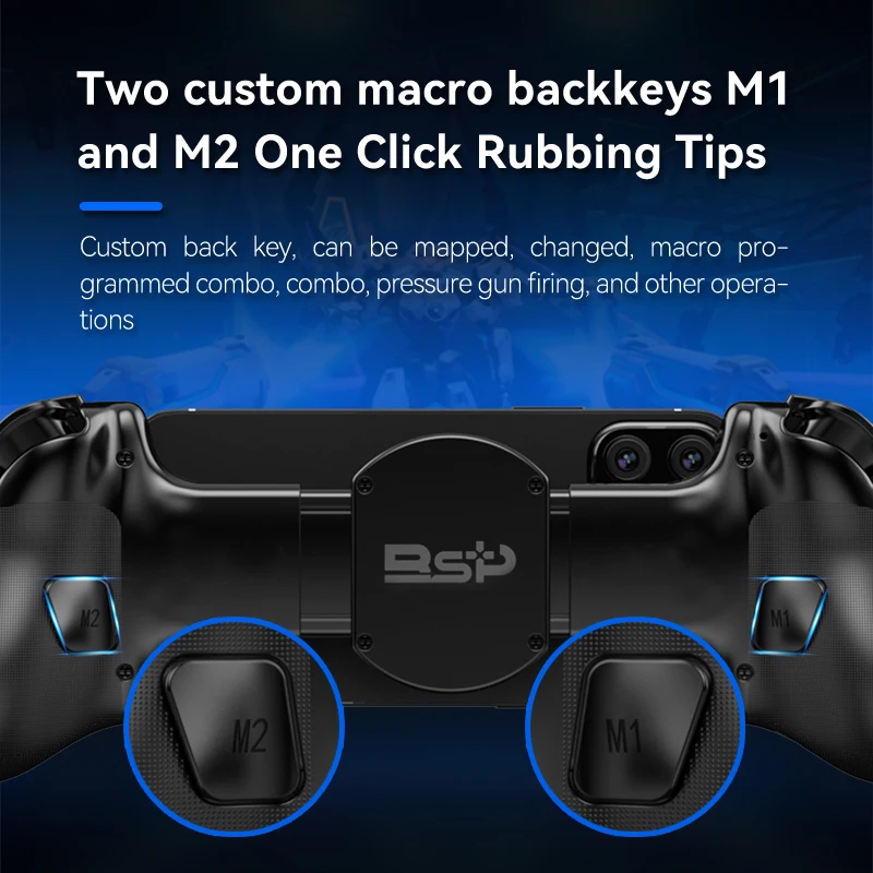 D11 Stretchable Game Controller Hall Trigger Supports Android Phone/Switch/PC/iOS/ Streaming Controller photo 3