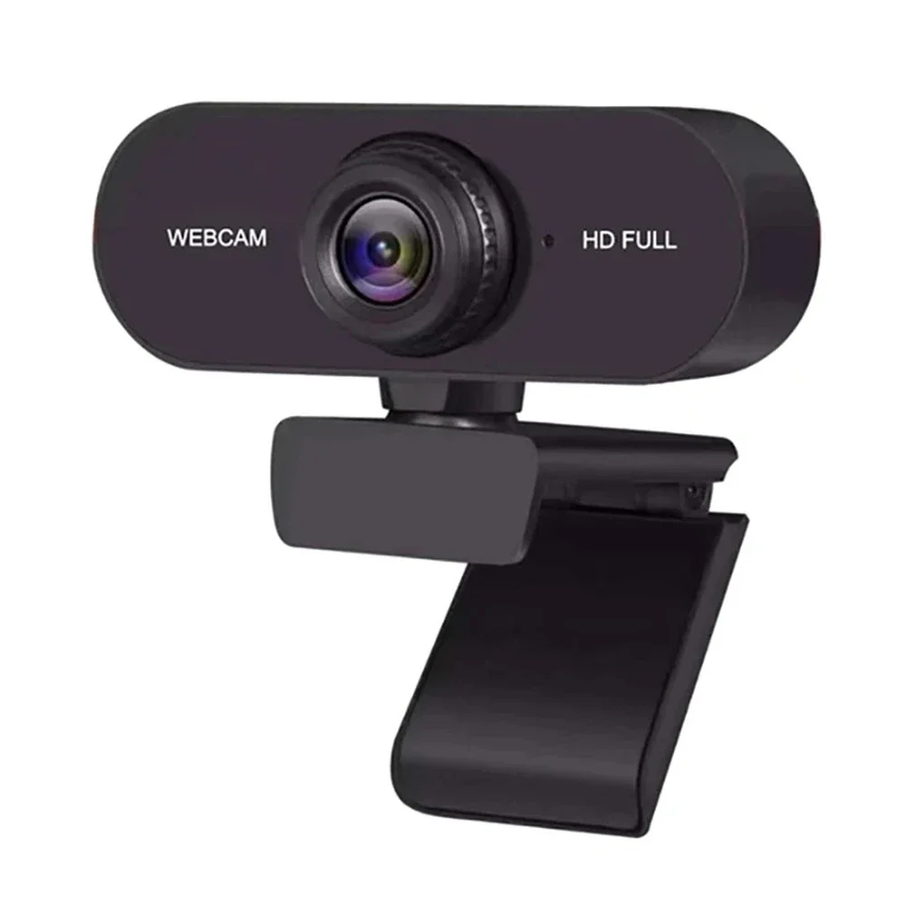 2K 1080P 720P 480P HD Webcam For Desktop Laptop Computer Mini USB Web Camera With Microphones Web Cam Cover For YouTube Skype photo 5