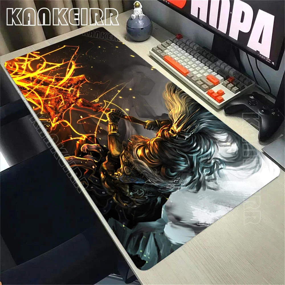 Dark Souls XXL MousePad Keyboard pad Anti-slip Laptop Office Mouse Mat PC Cabinet Pads Desk Accessories Gamer Large Mouse Pad photo 3