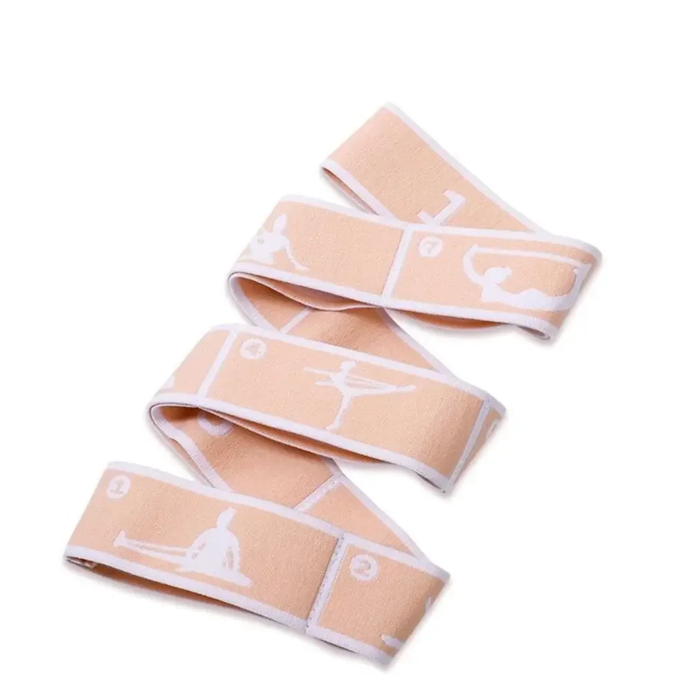 Elastic Yoga Resistance Bands Stretching Belt Dance Pilates Exercise Pull Strap Home Fitness Sport Accessory photo 4