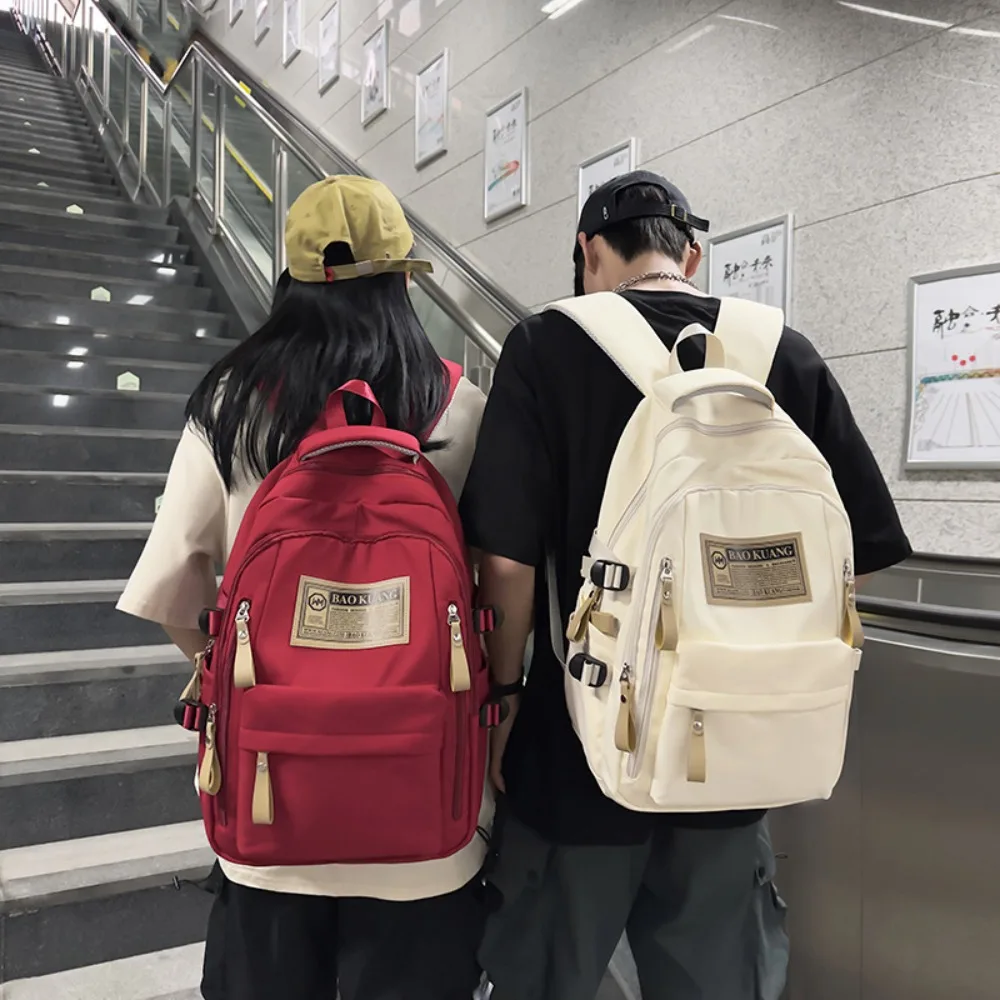 Fashion Large Capacity School Backpack Waterproof Nylon Travel Bag Computer Backpack photo 5