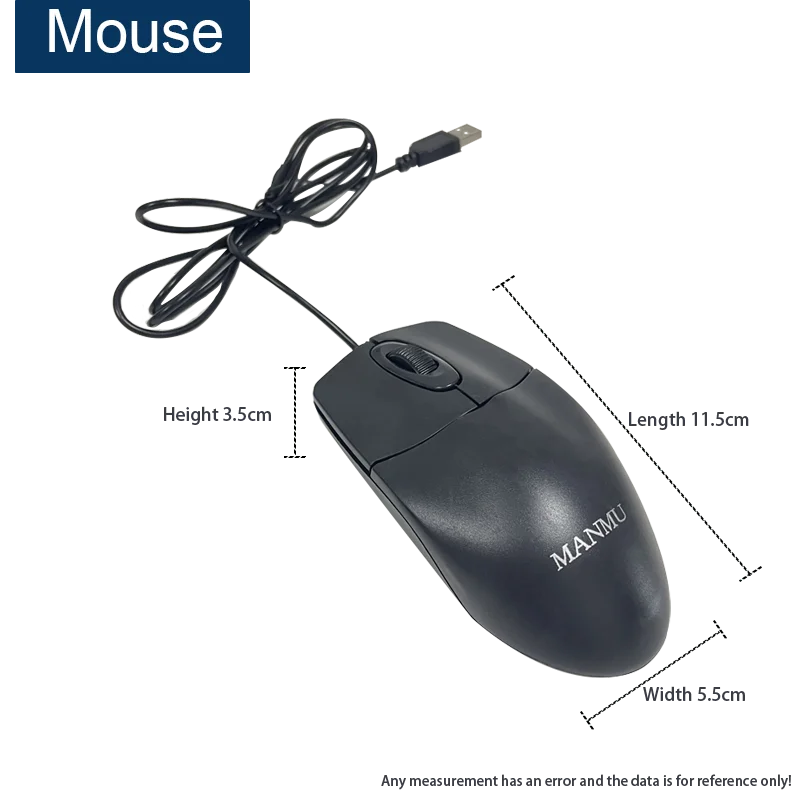 MANMU Office Wired Keyboard Gaming High Quality Keyboard And Mouse Set Keyboard Gaming Setup photo 4