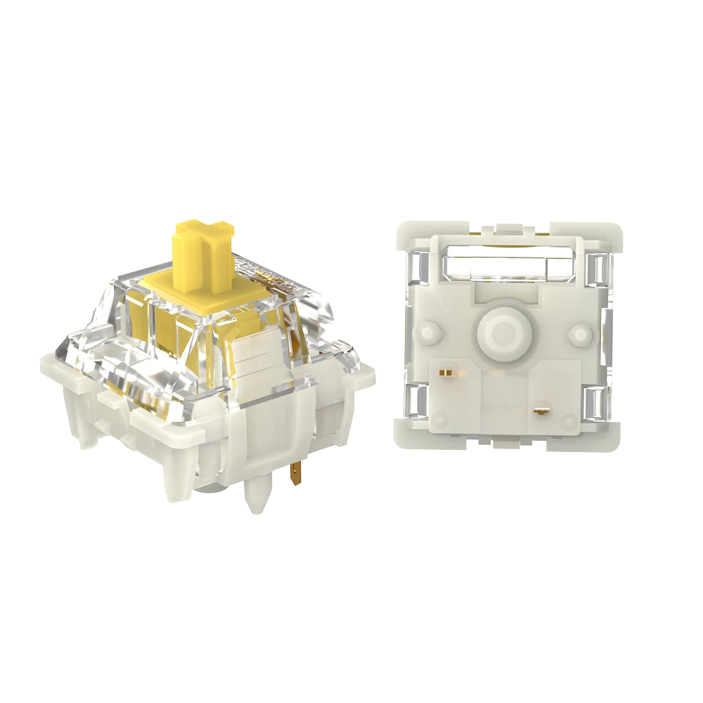 Gateron White Yellow Silver Pro 2.0 V2 Switch 3pin RGB linear Tactile Red Brown Switchs for Hot-swappable Mechanical keyboard photo 2