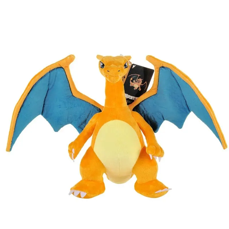Shiny Charizard Plush Toy Stuffed Animal,Game for Collectible, Soft Plushies for Gift,Cute Cartoon Character 12 Inch photo 2
