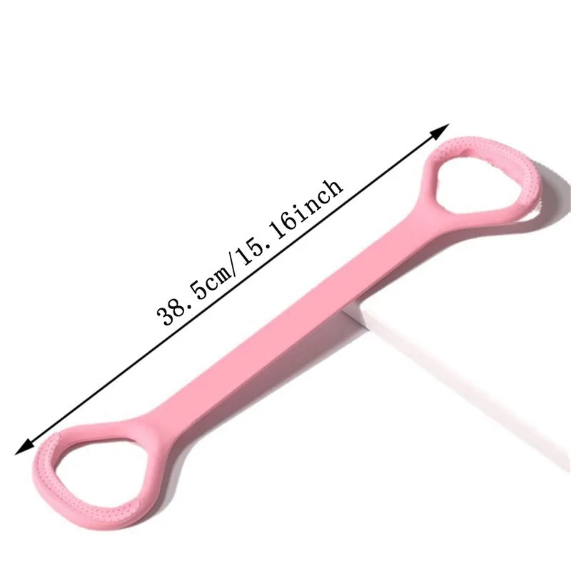 8-Shaped Stretcher For Home Fitness Back Shaping,elastic Band With Open Shoulder and Back Stretching Band for Shoulder Exercise photo 3