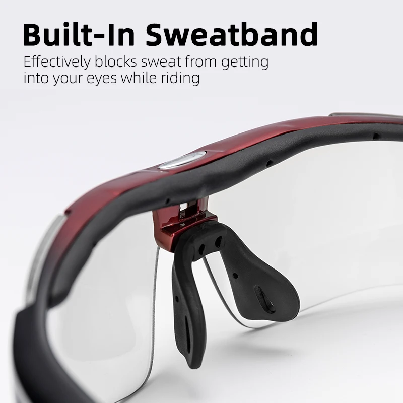 ROCKBROS Cycling Polarized glasses Bike Outdoor Sports Sunglasses MTB Road PC Goggles Eyewear Glasses 5/3 Lens Bicycle Accessory photo 5