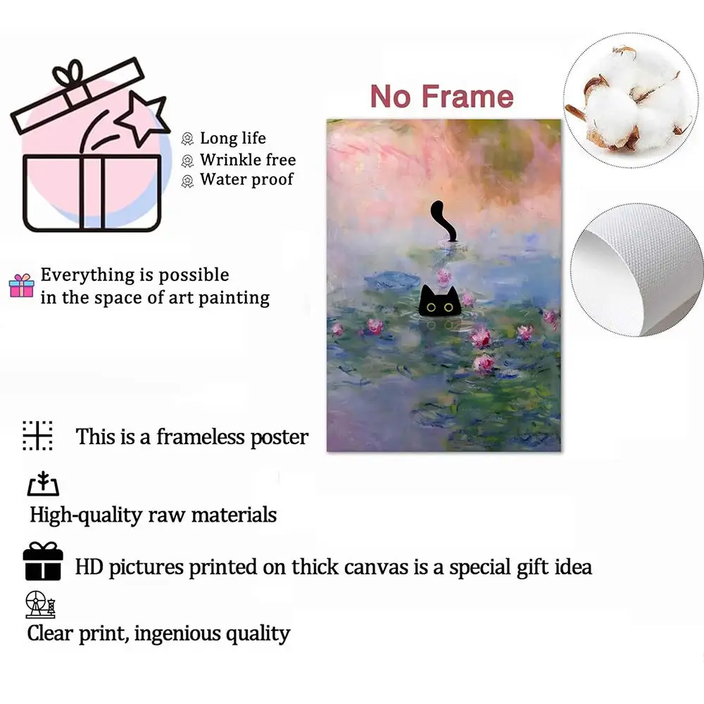 Classic Anime Y-Yo Kai Watch Painting Calligraphy Modern Canvas Poster Wall Art Aesthetic Bedroom Decor for Cafe Home Gift photo 6