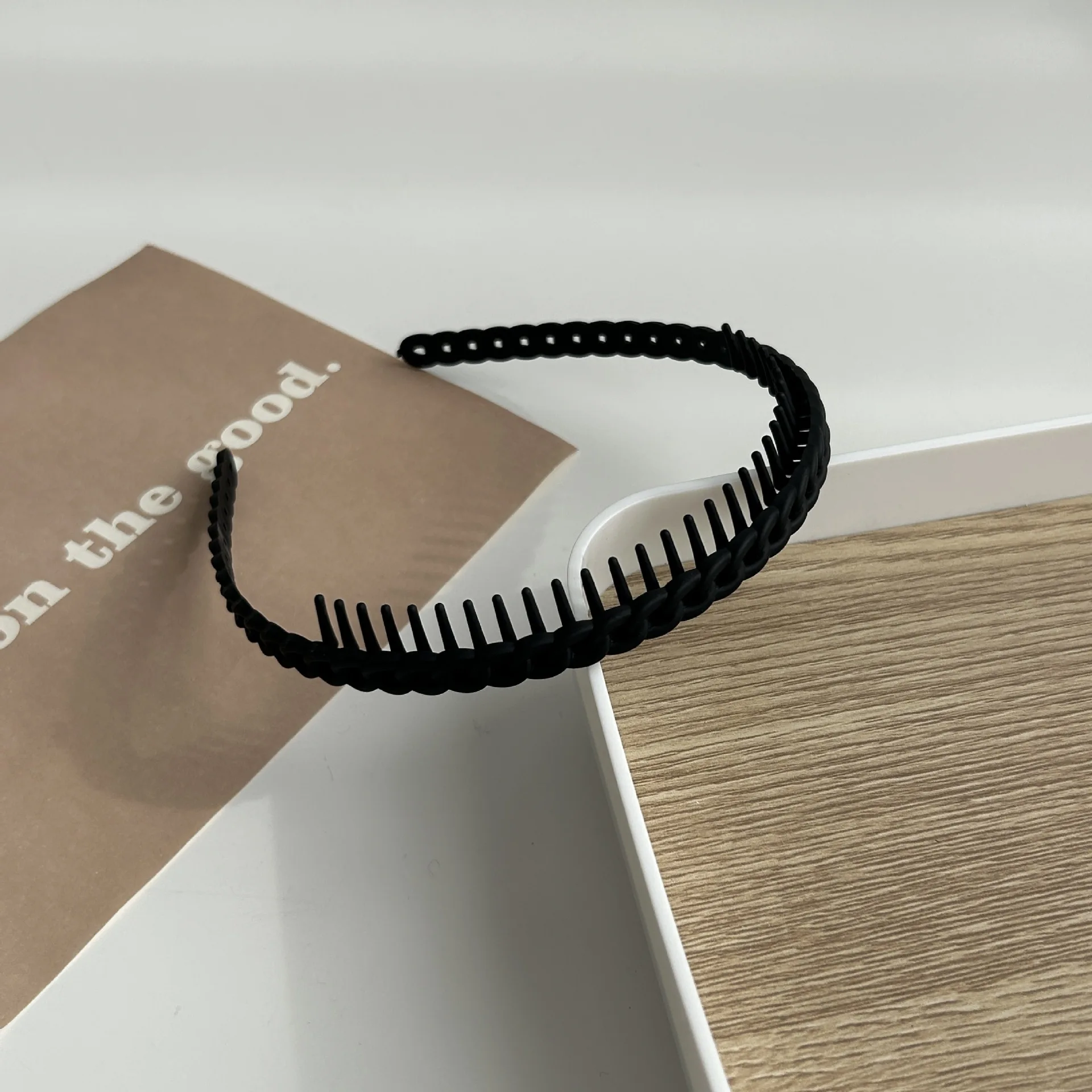 1/2 Pcs Fashion Multicolor Wave Toothed Frosted Hairbands For Women Girla Party Hair Accessories photo 4