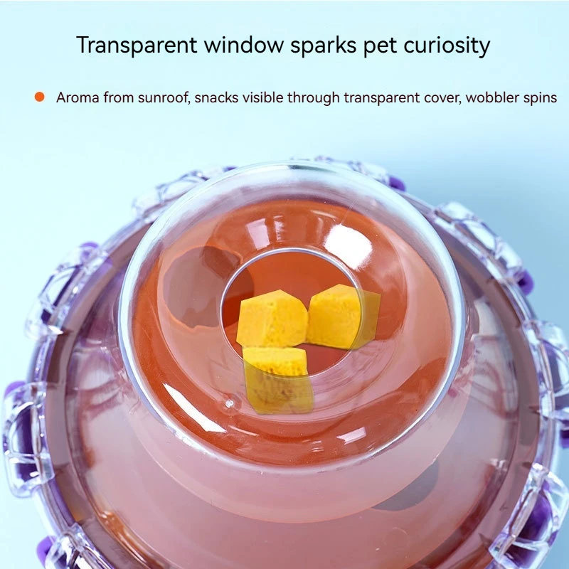 Pet Tumbler Leaking Food Toy Interactive Puzzle Slow Feeding Boredom Relief Indoor For Cat Dog Pet Entertainment Pet Supplies photo 3
