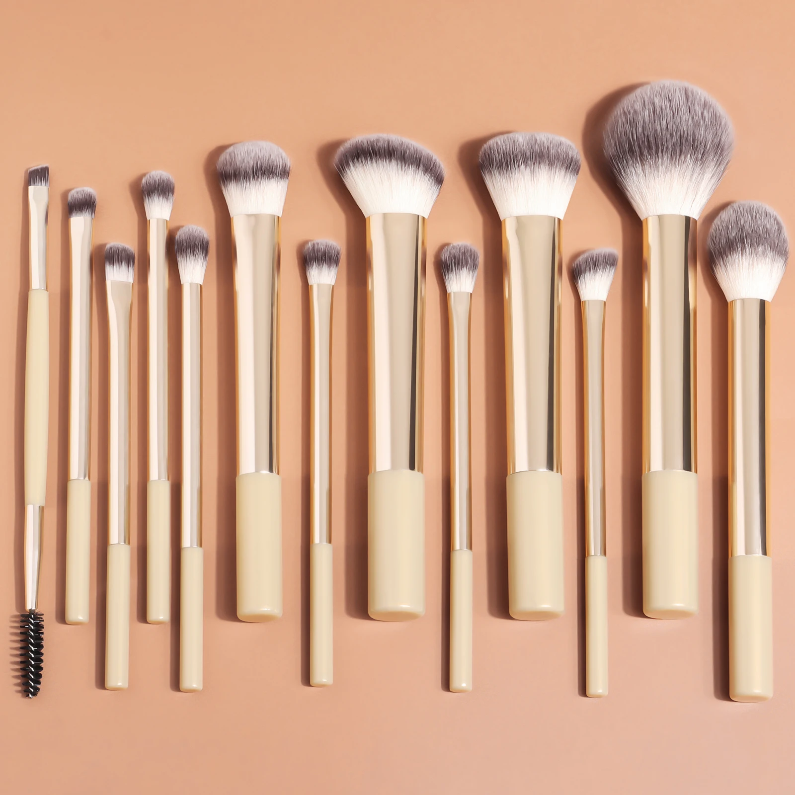 13PCS Makeup Brush Set Foundation Concealer Powder Eyeshadow Blush Brush Kabuki Blending Cosmetic Beauty Tool for Face photo 6