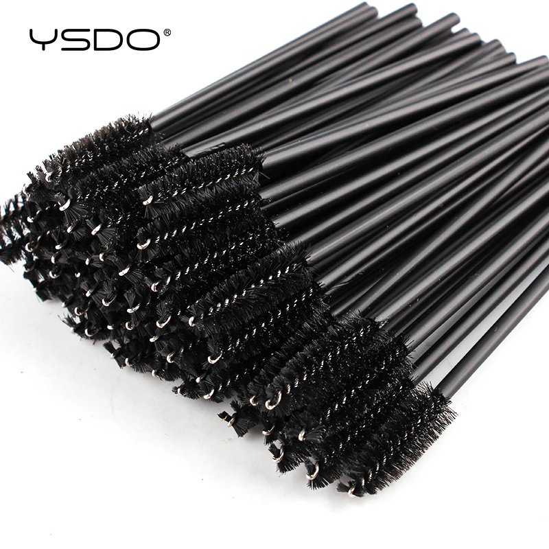 5/50 Pcs Eye Lash Brushes Eyebrow Brush False Eyelashes Extension Tools Mascara Wands Applicator Spoolers Lashes Cosmetic Tool photo 1