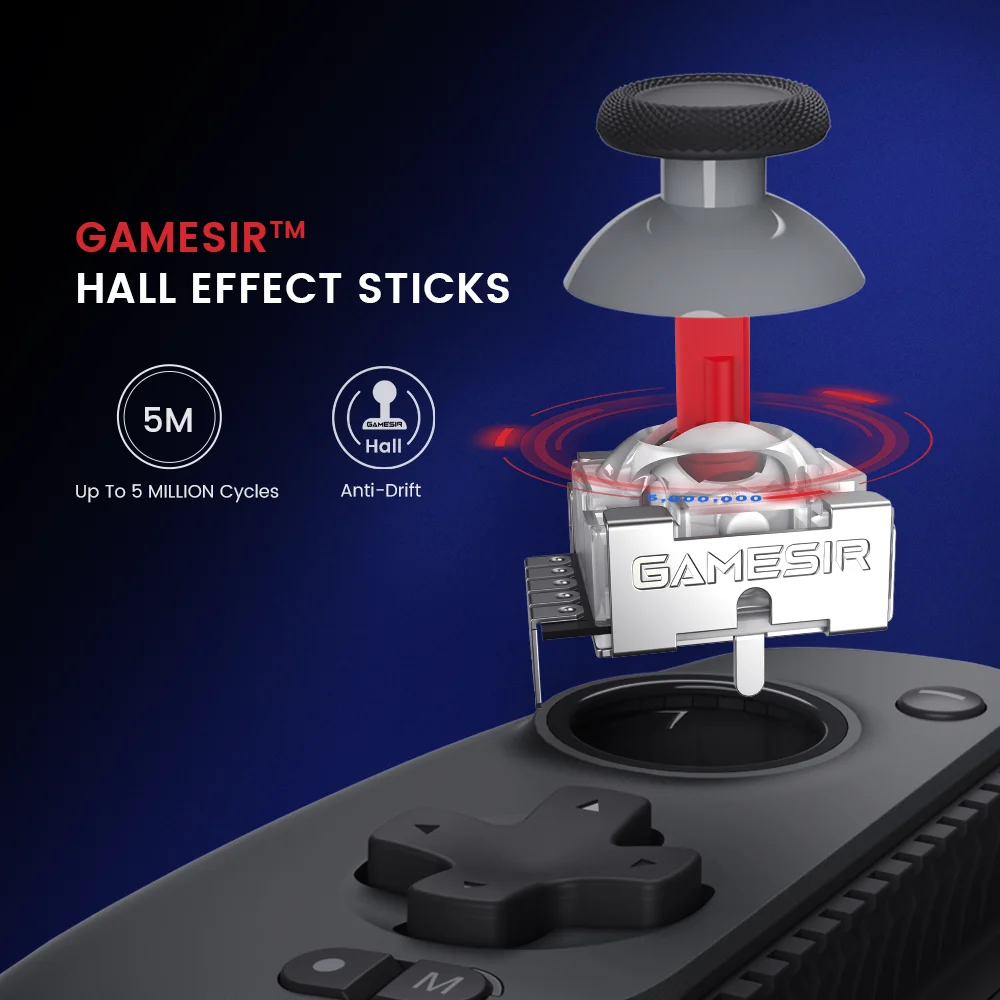 ​​GameSir G8+ Bluetooth Gamepad Hall Effect Gaming Controller for Nintendo Switch 2, Android Phone, Tablets, iPhone, iPad, PC photo 4