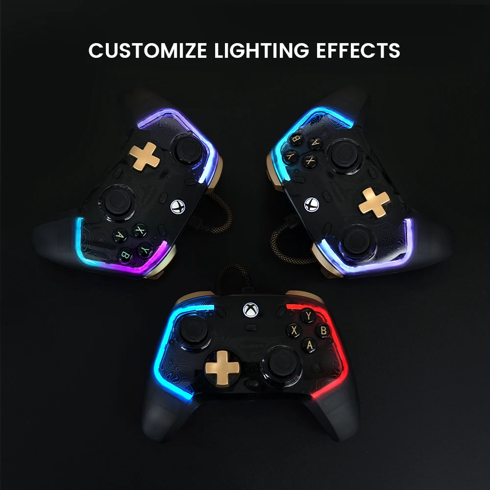 GameSir Kaleid Flux Xbox Controller Wired Gamepad for Xbox Series X, Xbox Series S, Xbox One game console Hall Effect Joystick photo 5