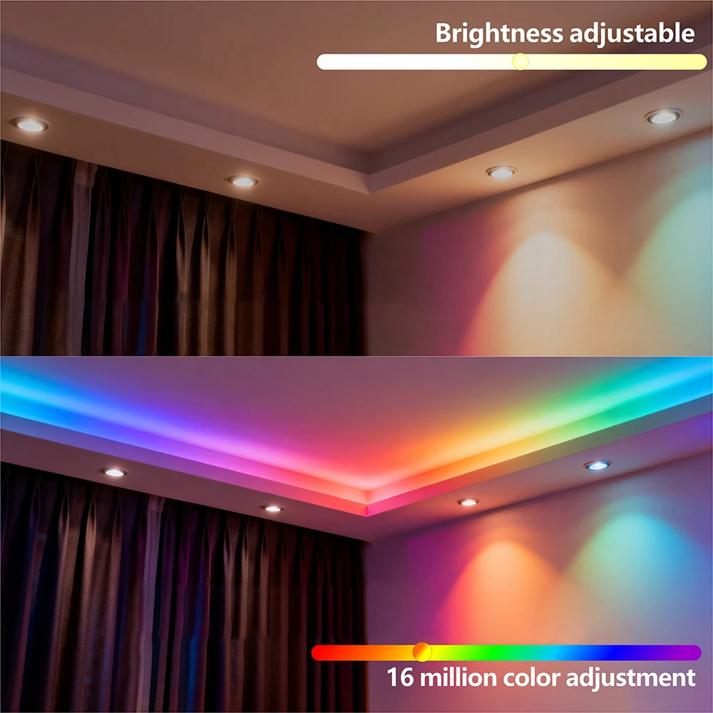 FOB COB Light Strip, SPI Addressable WS2811, Dreamy Colors, 360/480/576/720 LEDs, Low-Voltage 5V/12V/24V RGB LED Light Strip photo 4