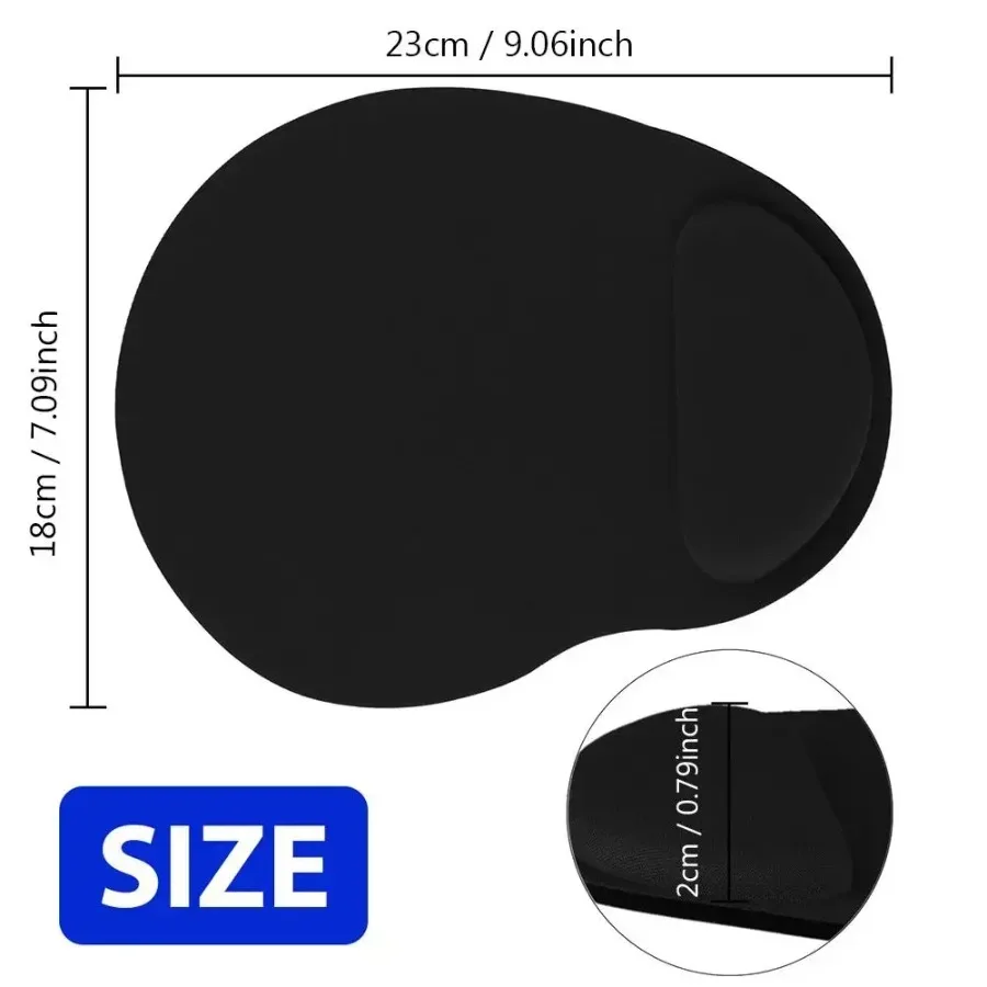Suitable for Computer Mouse - Ergonomic Mouse Pad with Wrist Rest for Office and Gaming, Comfortable Wrist Support, Non-Slip Sof photo 4