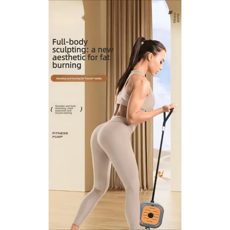 Hydraulic Pull Fitness Pump Multifunctional Resistance Bands Chest Strength Training Fat Burning Weight Loss Workout Equipment photo 2