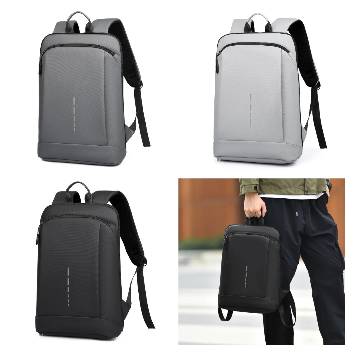 Men's Waterproof Backpack Ultra-Lightweight Men's Backpack Stylish Men's Backpack 15.6-inch Laptop Backpack photo 6