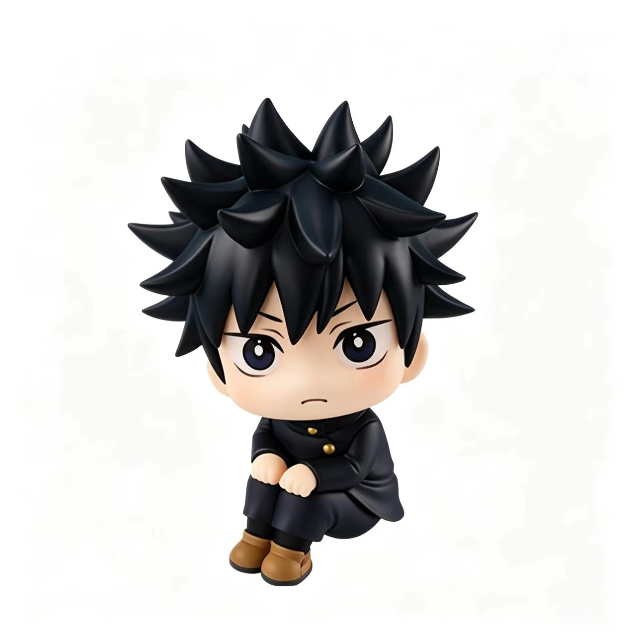 Cute Anime Jujutsu Kaisen Figure Itadori Yuji Gojo Satori Fushiguro Megumi Kugisaki Kawaii Toy Car Decoration PVC Model Gift photo 4