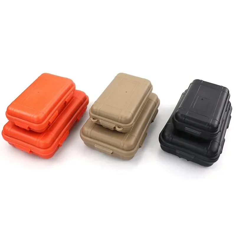 S/L/XXL Size Outdoor Plastic Waterproof Sealed Survival Box Container Camping Outdoor Travel Storage Box photo 5