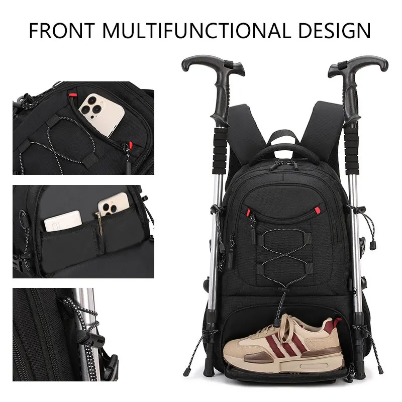 New Travel Backpack for Women and Men Large Capacity Outdoor Hiking Mountaineering Backpacks Business Trip 16 inch Laptop Bag photo 4